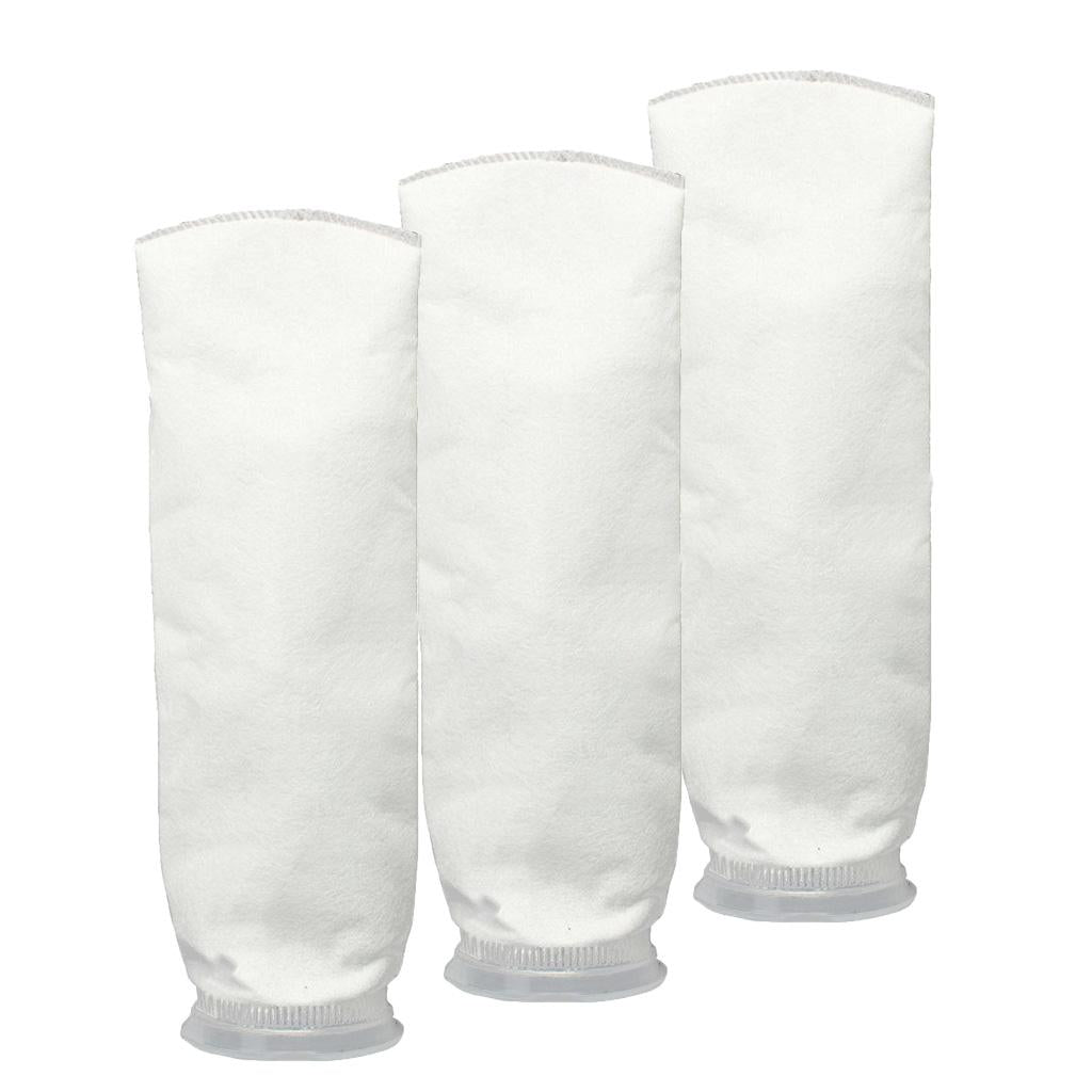 200 um Aquarium Fish Tank Marine Sump Felt Pre Filter Sock Bags 3pcs