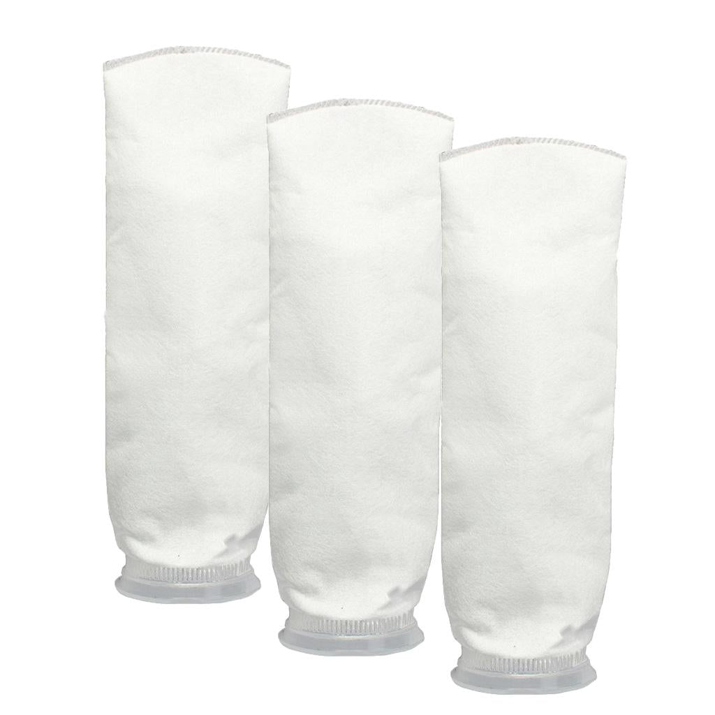 200 um Aquarium Fish Tank Marine Sump Felt Pre Filter Sock Bags 3pcs