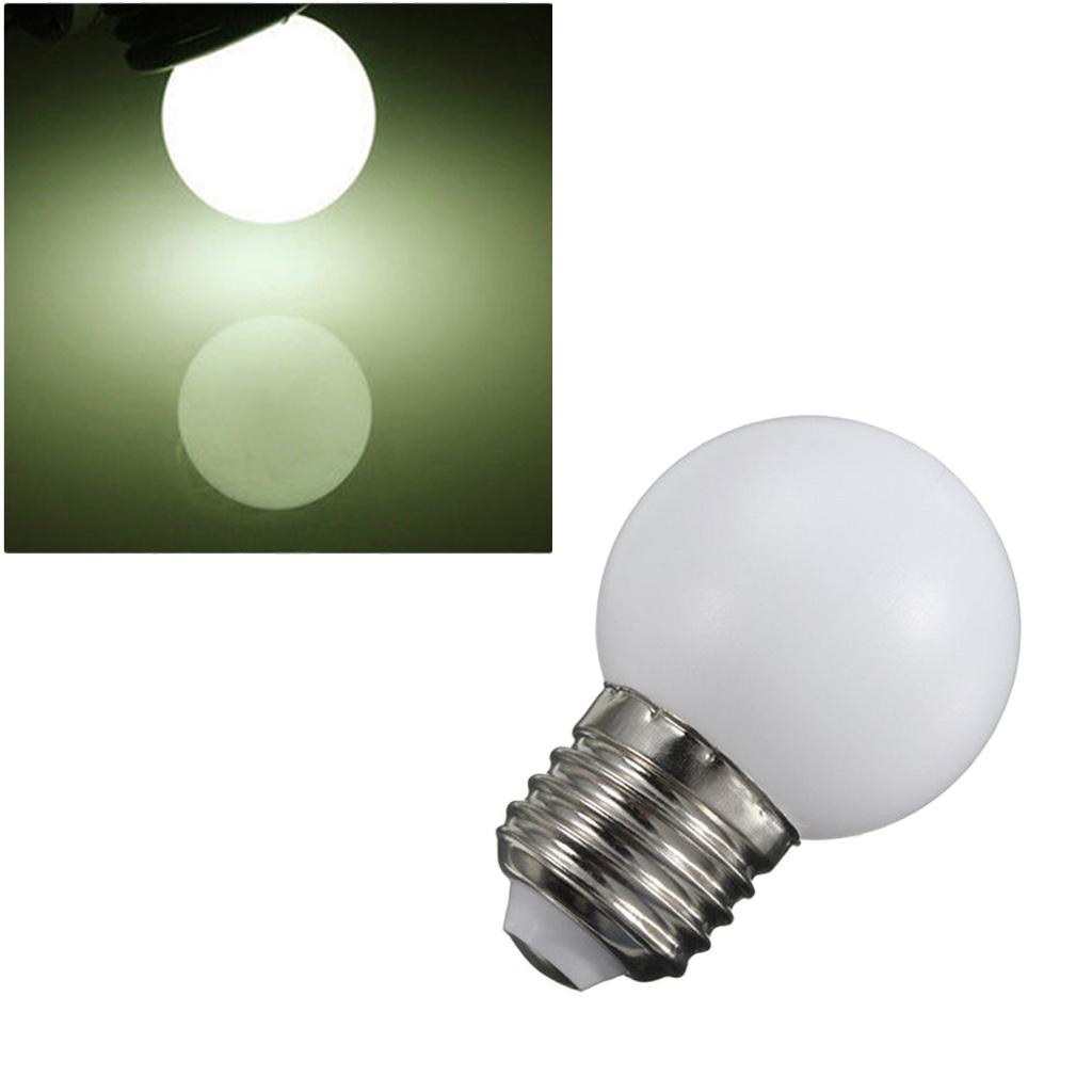 15 Pcs 220V E27 1W Energy Saving LED Golf Ball Light Bulb Globe Lamp