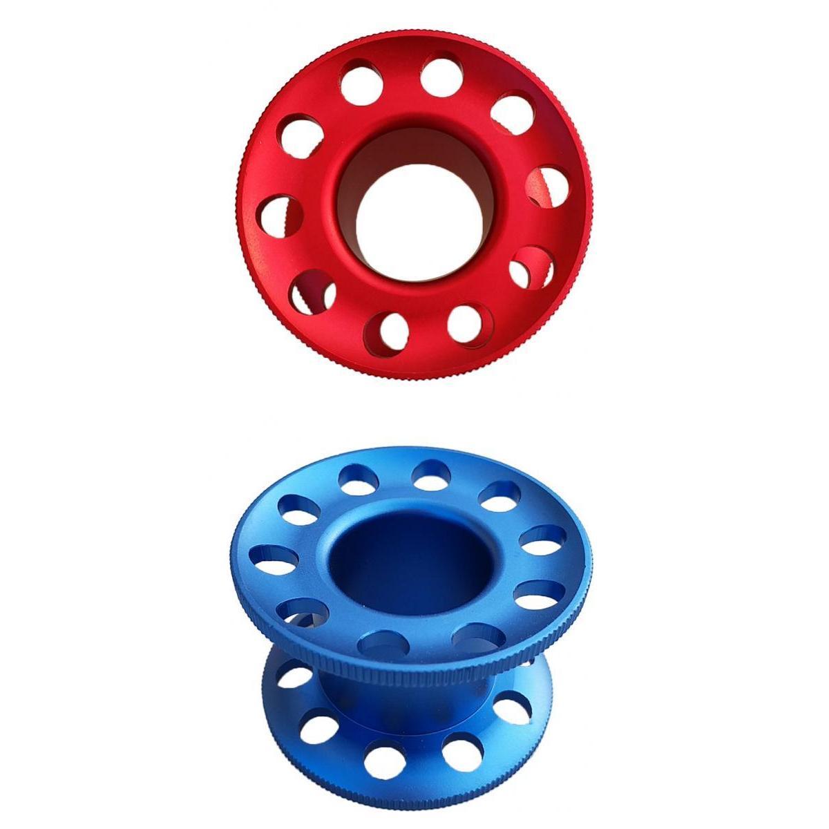 2 Piece Scuba Diving Blank Finger Tech Spool Dive Snorkeling Guide Line Reel