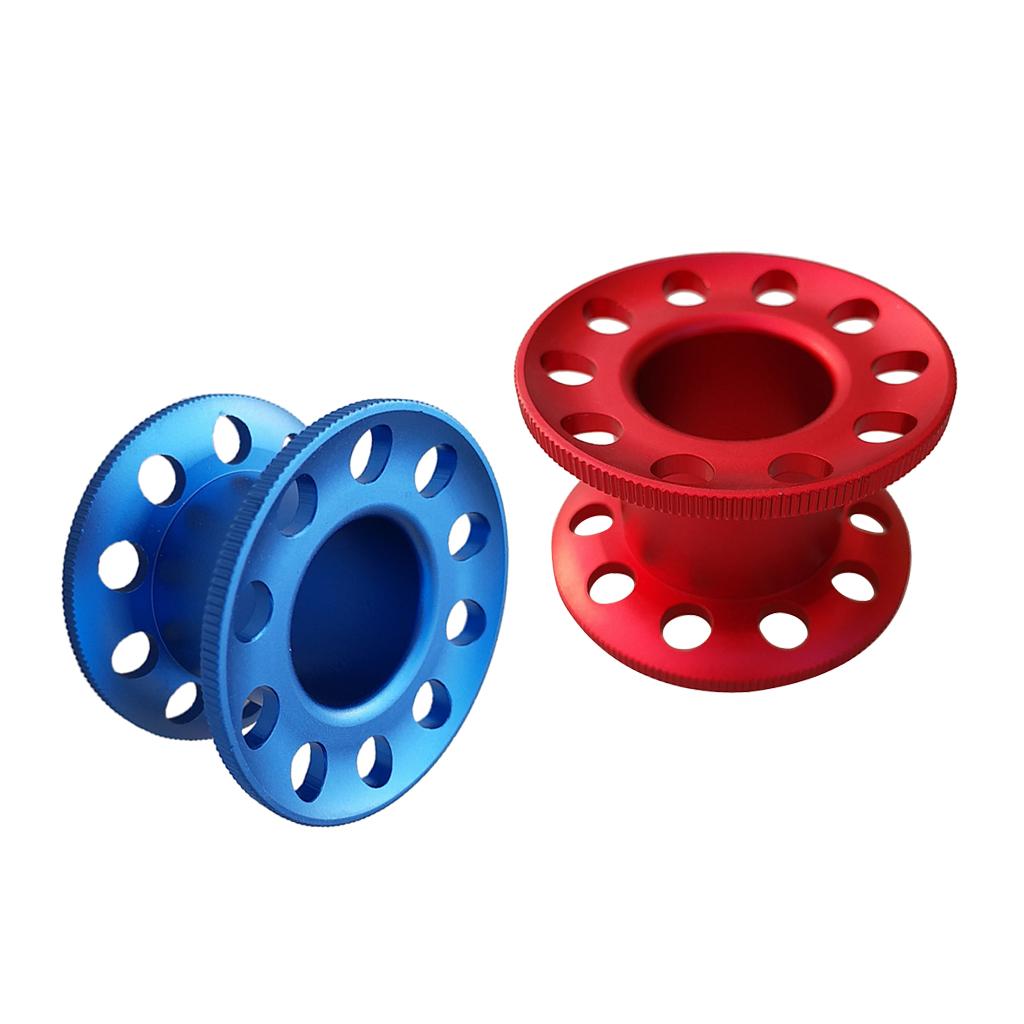2 Piece Scuba Diving Blank Finger Tech Spool Dive Snorkeling Guide Line Reel