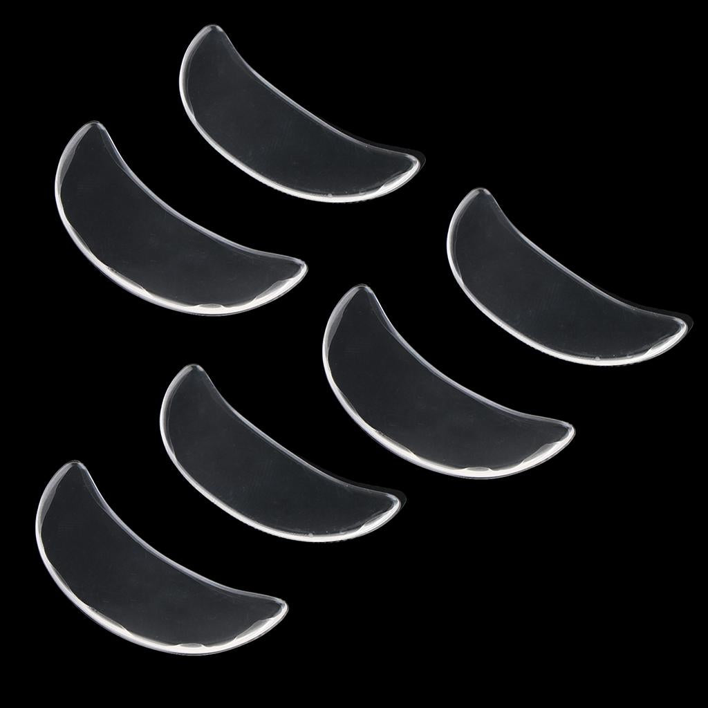 3 Pairs Silicone Reusable Anti Wrinkle Chest Neck Eye Face Pad Patches