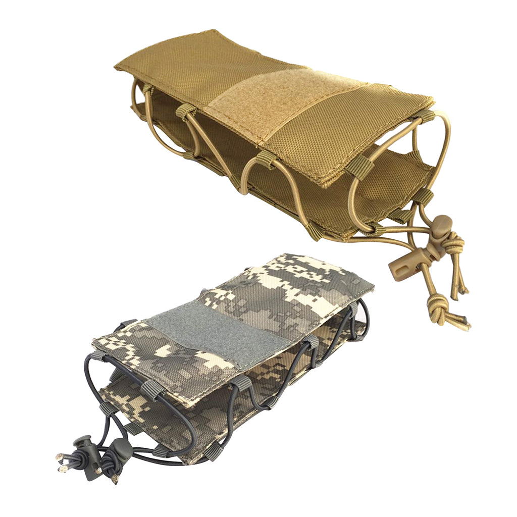 2pcs Water Bottle Carrier Holder Tactical Molle Hydration Bag Pouch Hiking