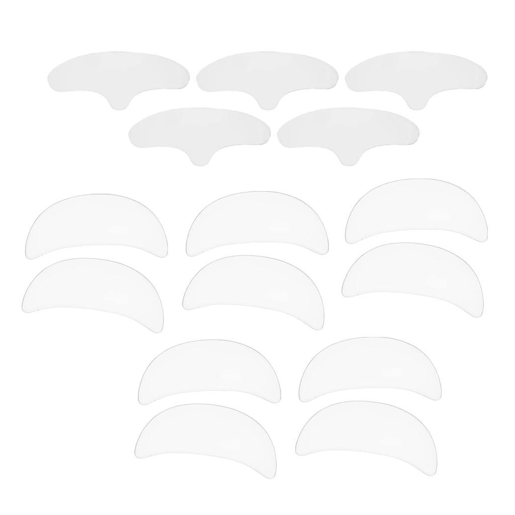 5 Sets Silicone Reusable Anti Wrinkle Forehead Eye Face Pad Skin Care