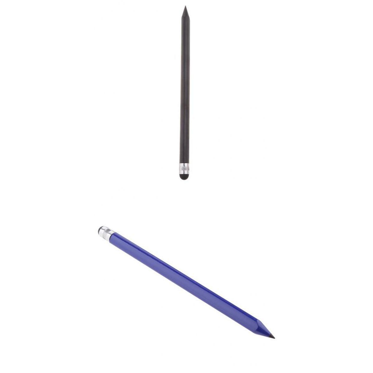 2x 2-in-1 Retro Design Touch Screen Stylus for iPhone Samsung Tablets PC
