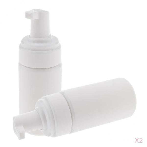 4x Refillable Foam Bottle Dispenser Liquid Foaming Pump Soap Bottle 100ml