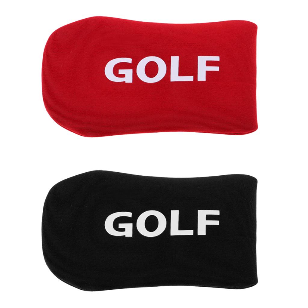 2pcs/Set Neoprene Golf Irons Head Cover Protector Putter Cover Sleeve Guard