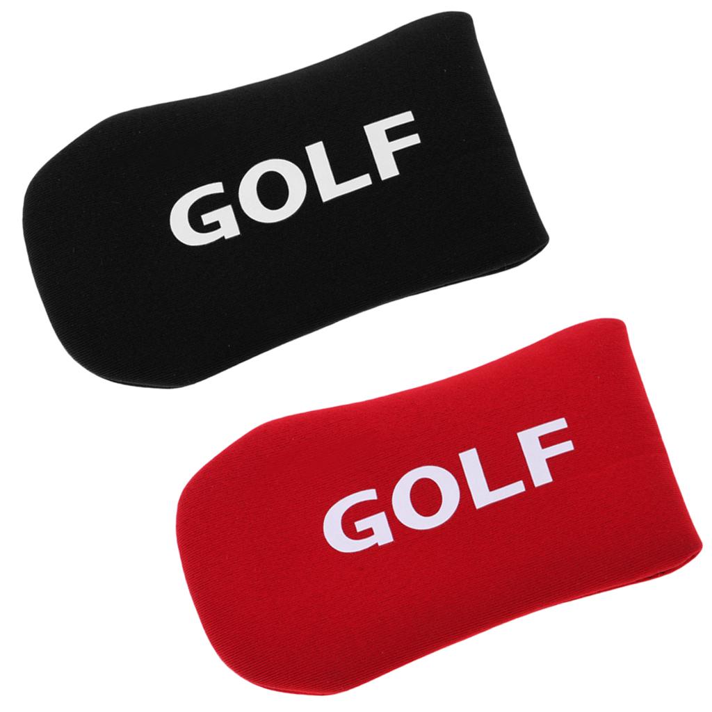2pcs/Set Neoprene Golf Irons Head Cover Protector Putter Cover Sleeve Guard