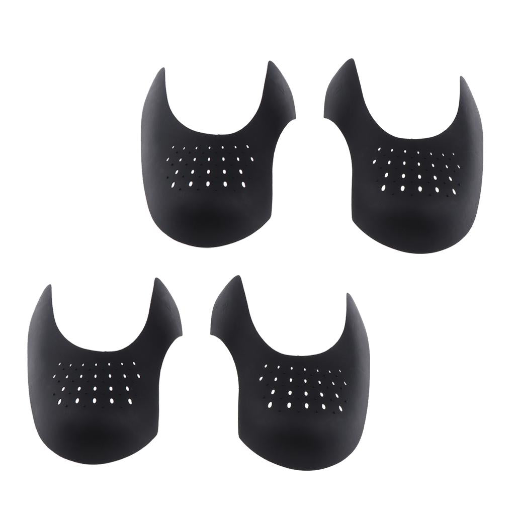 2 Pairs Black Protector Toe Box Decreaser Insert Anti