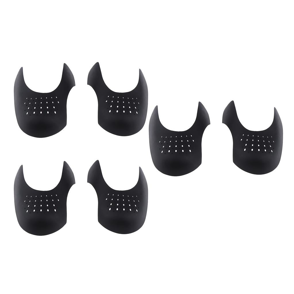 3 Pairs Black Protector Toe Box Decreaser Insert Anti