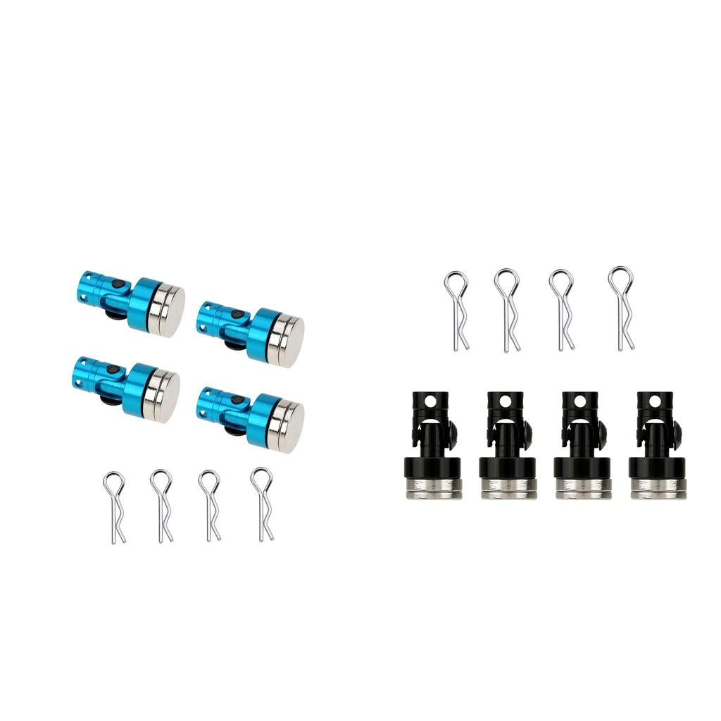 8pcs Magnetic Stealth Body Post Invisible Shell Mount for 1/10 RC Car Parts
