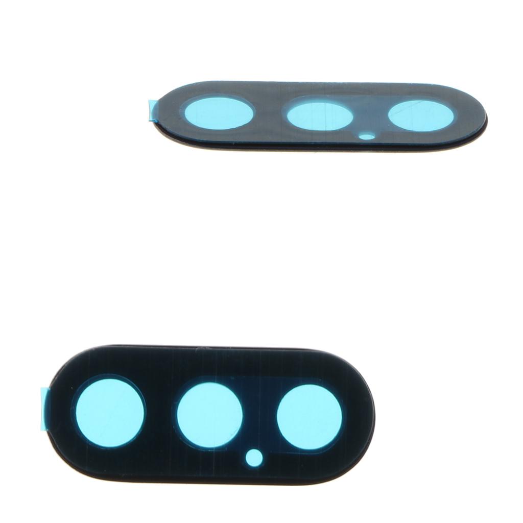 2 Pieces For iPhone X Replacement Phone Back Rear Camera Lens Glass Cover
