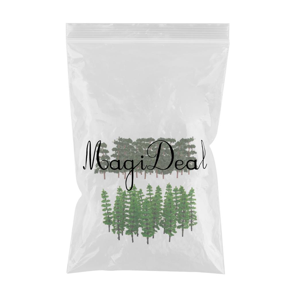 1/100 1/150 Scale Green Model Tree Scenery Landscape Train Model Pine Tree