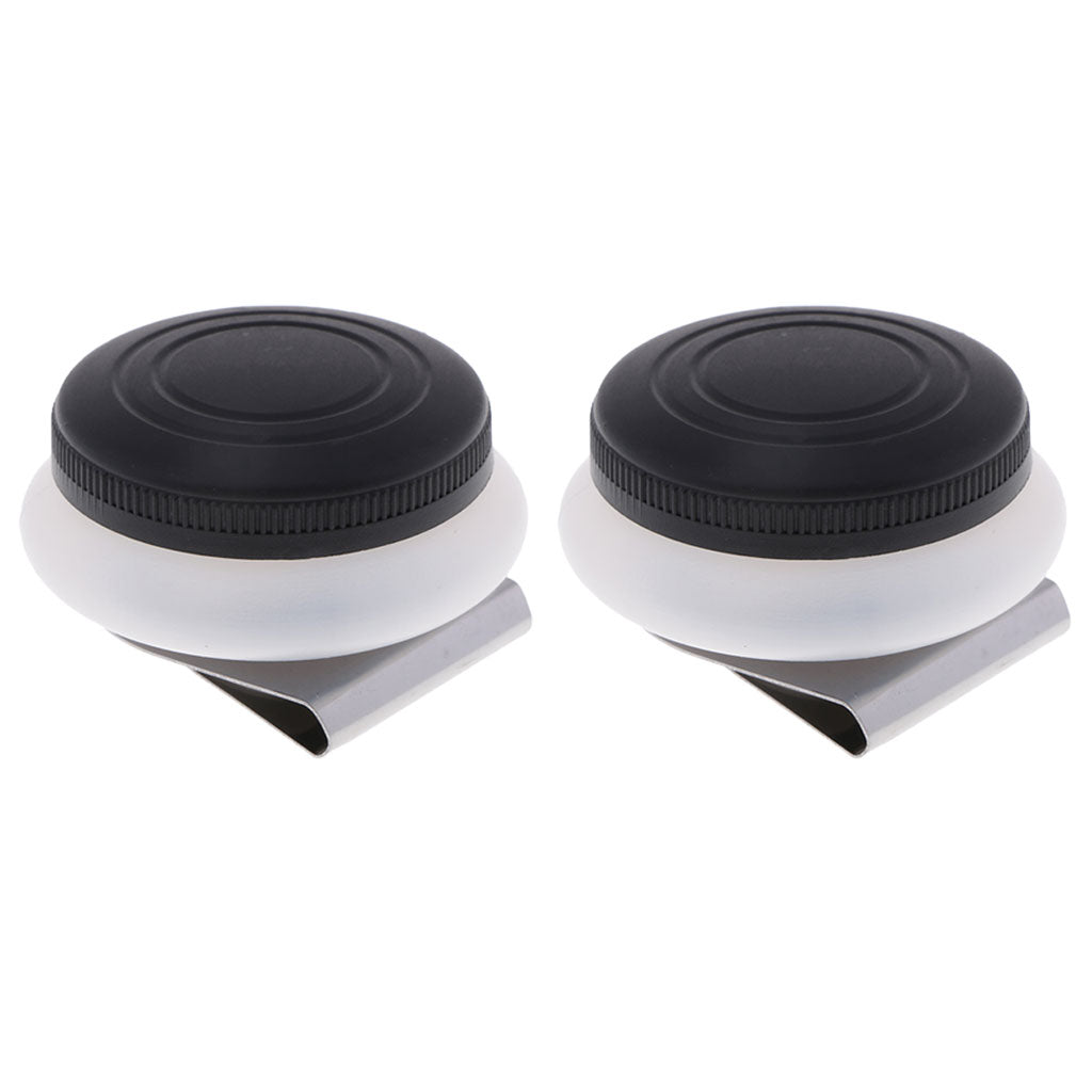 2xArtist Plastic Single Hole Dipper Palette Cup Clip With Lid for Paint Art