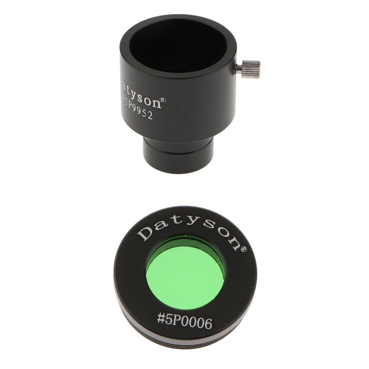 0.965inch to 1.25inch Telescope Eyepiece Adapter 24.5 to 31.7mm + Filter #58