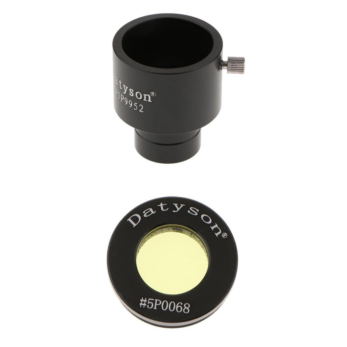 0.965inch to 1.25inch Telescope Eyepiece Adapter 24.5 to 31.7mm + Filter #12