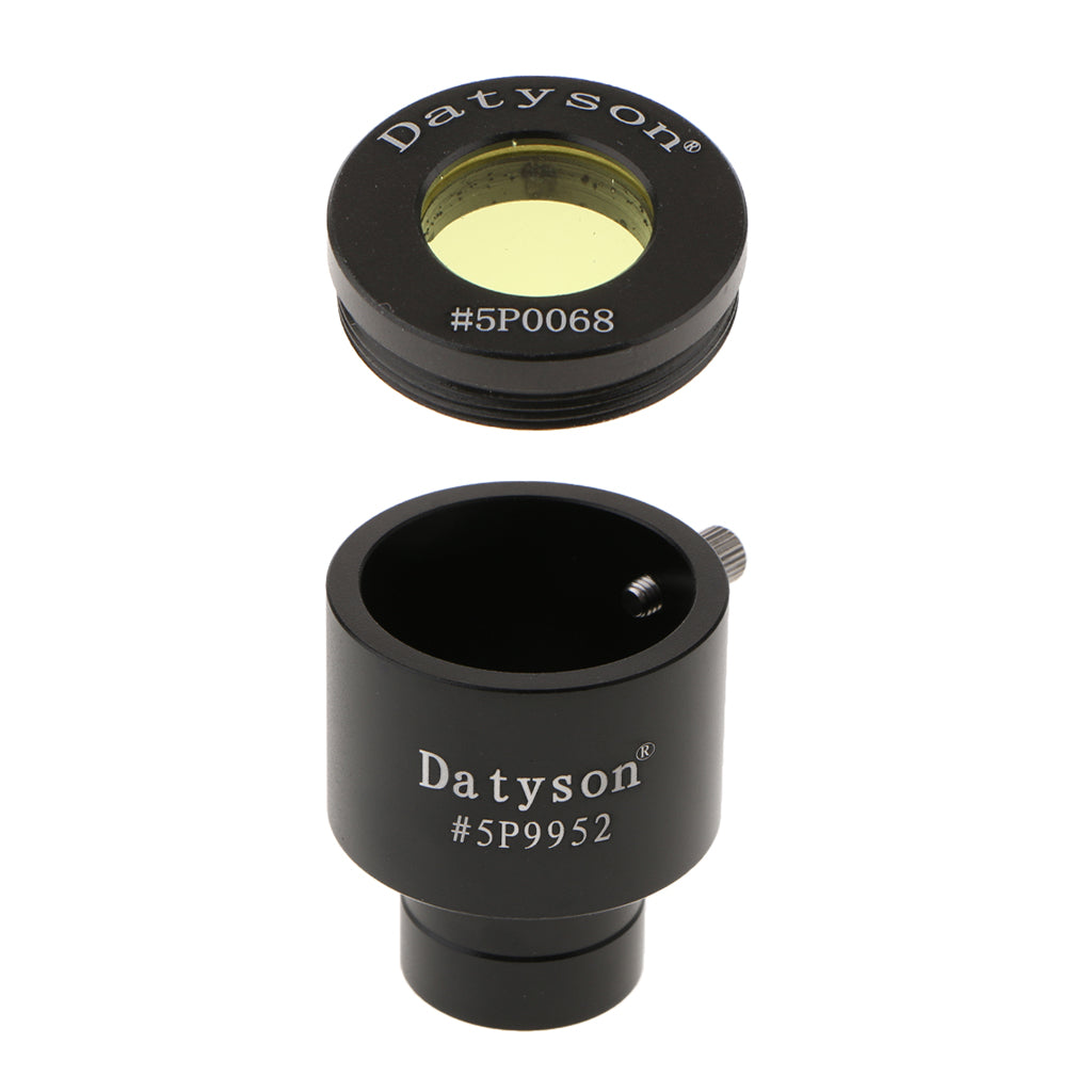 0.965inch to 1.25inch Telescope Eyepiece Adapter 24.5 to 31.7mm + Filter #12
