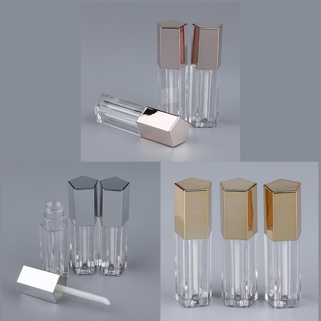 9x 5ml Empty Lip Gloss Tube Lip Balm Oil Bottle Cosmetic Lipstick Container