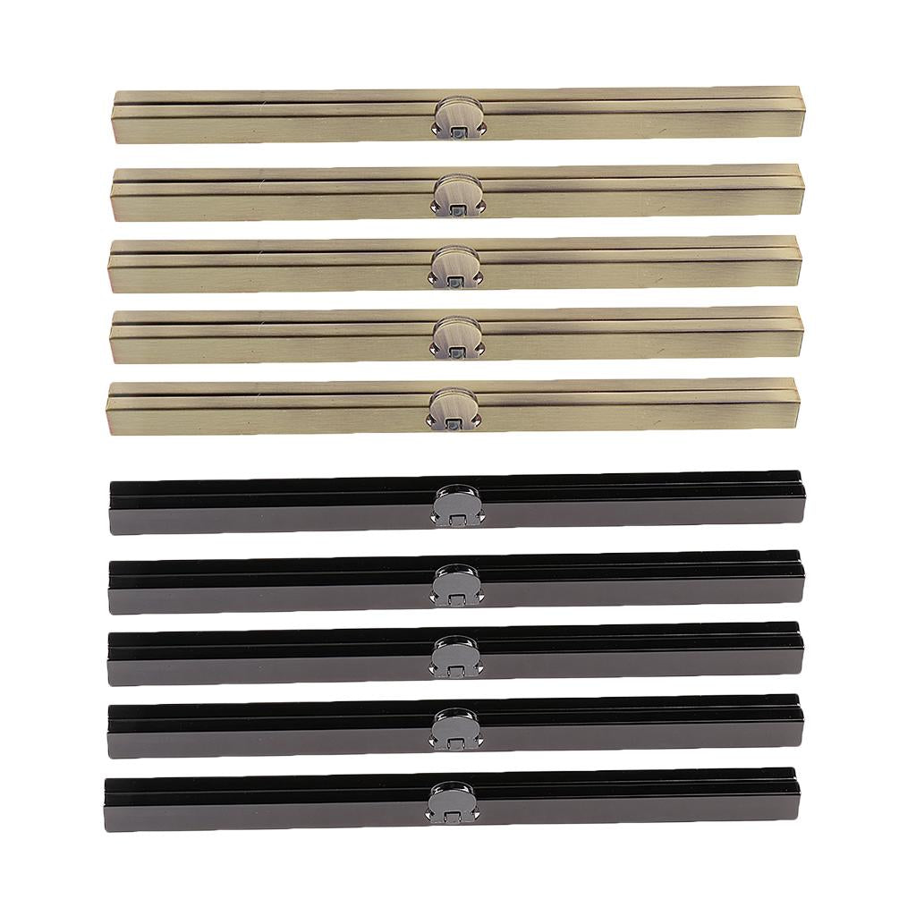 10pcs 19cm Sew in Coin Bag Evening Purse Metal Frame Clasp Fastening