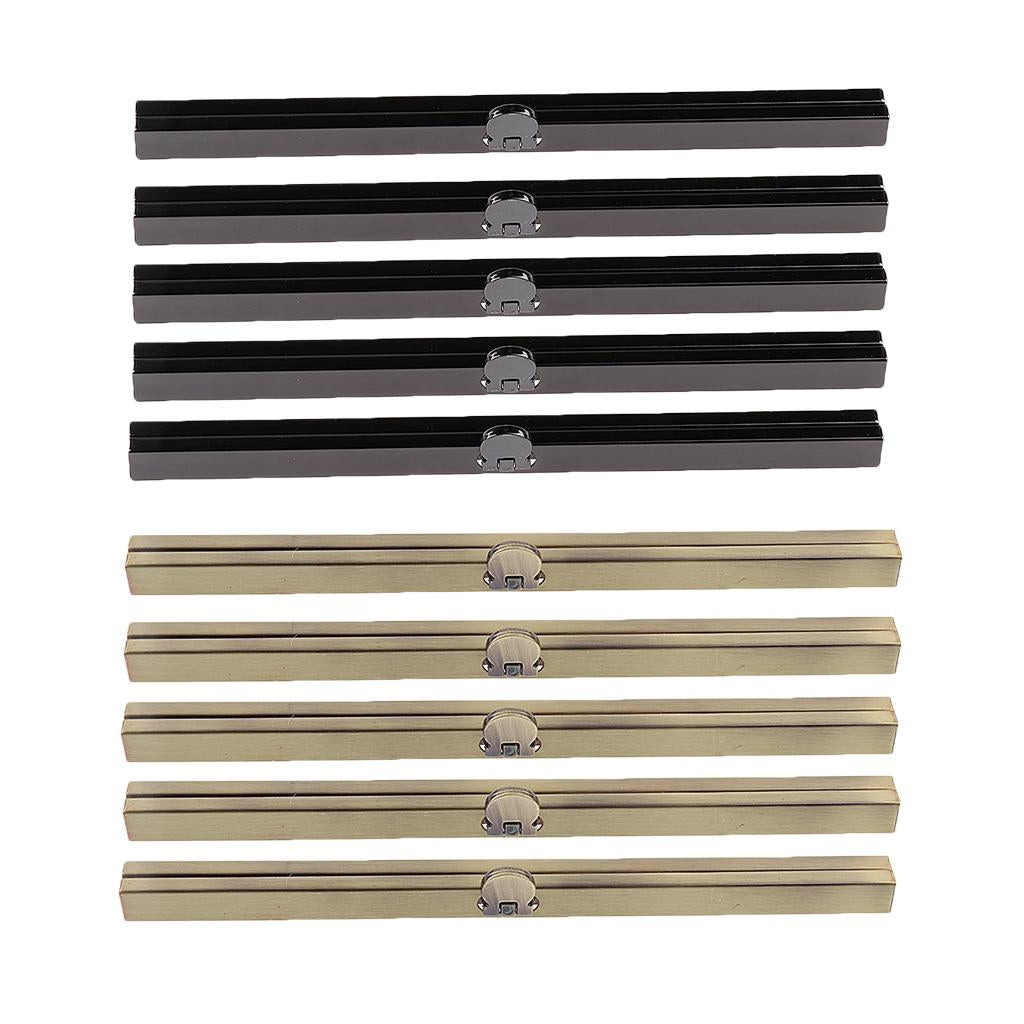10pcs 19cm Sew in Coin Bag Evening Purse Metal Frame Clasp Fastening