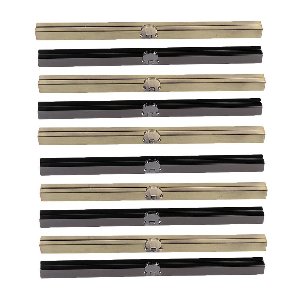 10pcs 19cm Sew in Coin Bag Evening Purse Metal Frame Clasp Fastening