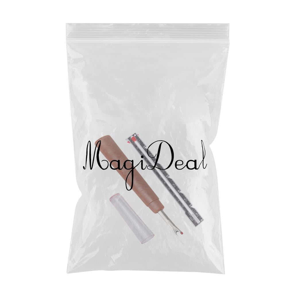 2pcs Sewing Gadget Gauge and Seam Ripper for Tailor Dressmaker Designer