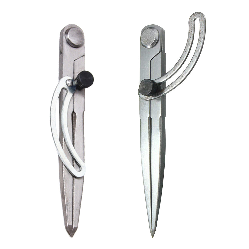 3Pcs Leather Craft Rotation Tool Wing Divider Spacing Compasses Edge Creaser