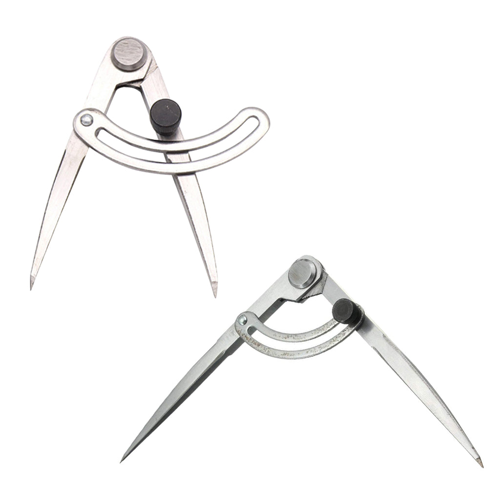 3Pcs Leather Craft Rotation Tool Wing Divider Spacing Compasses Edge Creaser