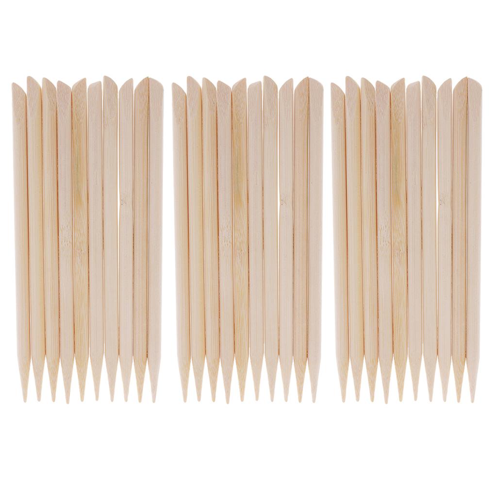 30 Pcs Multi-Purpose Wooden Stylus Scratchers for Kids Scratch Art Surfaces