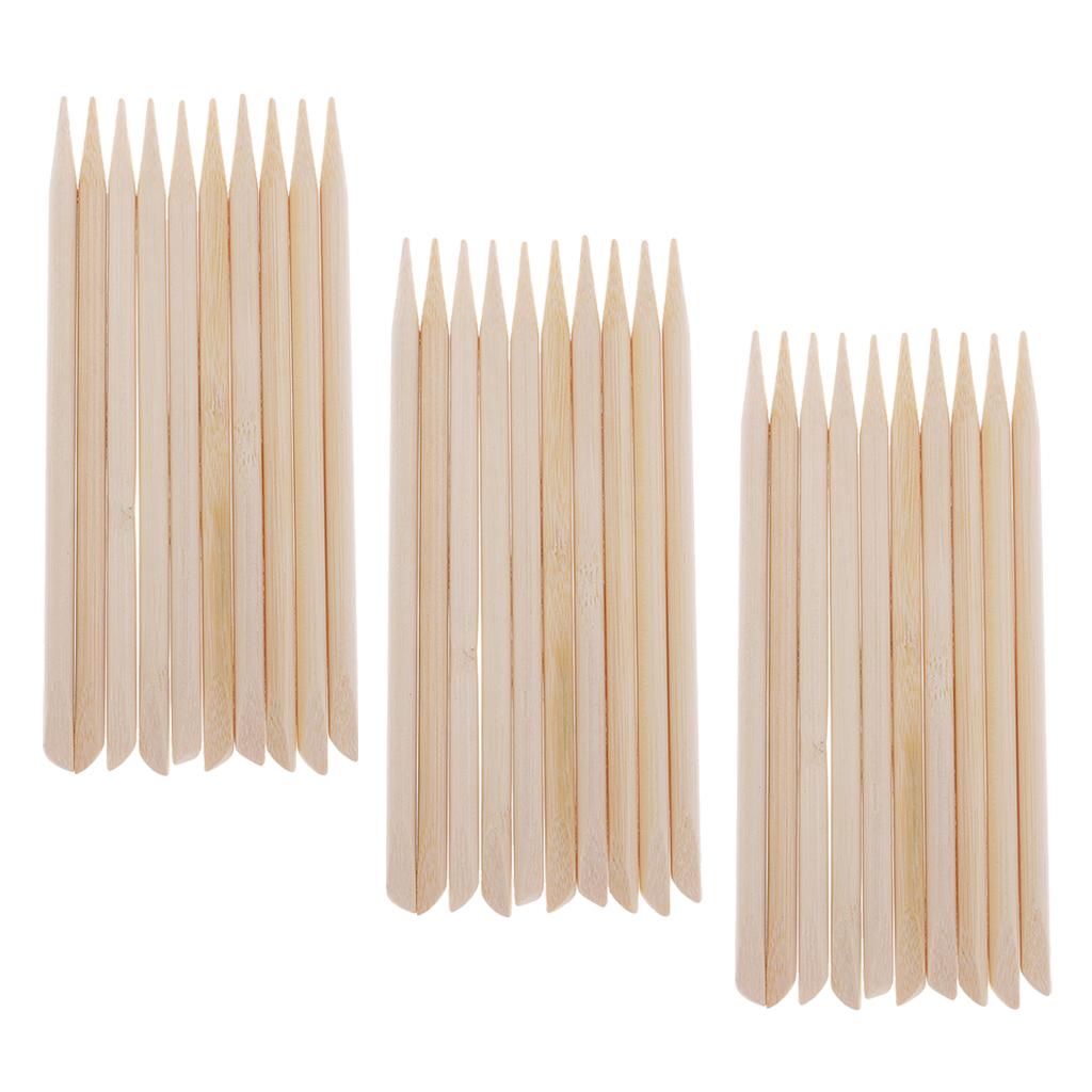 30 Pcs Multi-Purpose Wooden Stylus Scratchers for Kids Scratch Art Surfaces