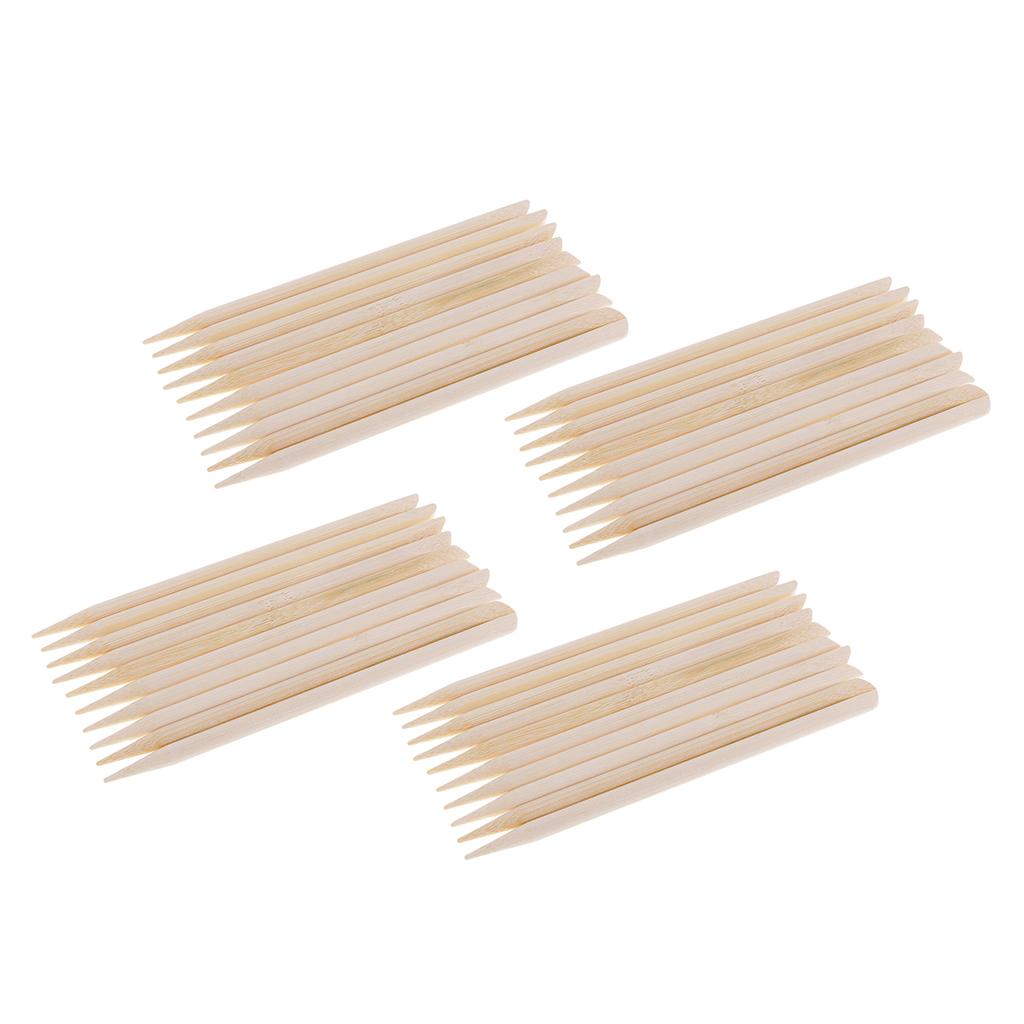 40Packs Multi-Purpose Wooden Stylus Scratchers for Kids Scratch Art Surfaces