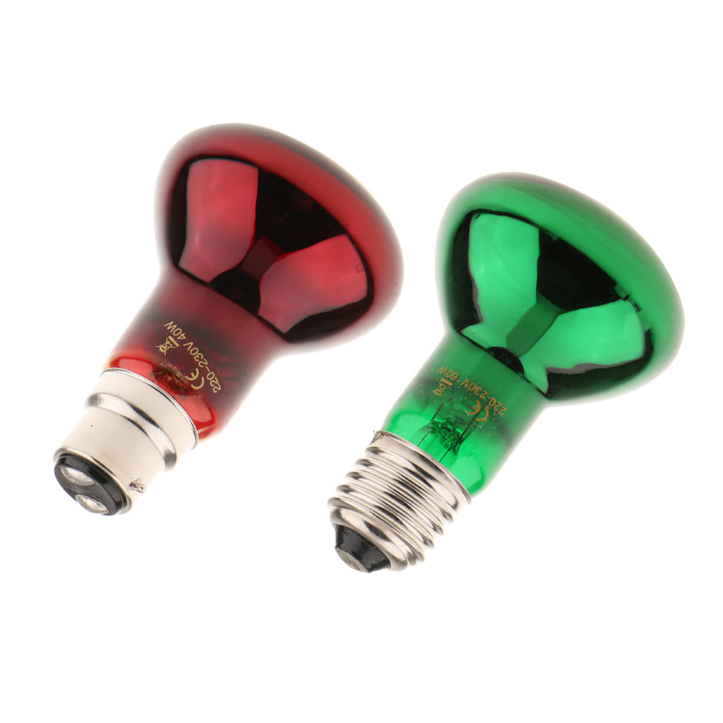 2pcs B22 UVA Heater Reptile Heat Basking Lamp Moonlight Bulb 220V