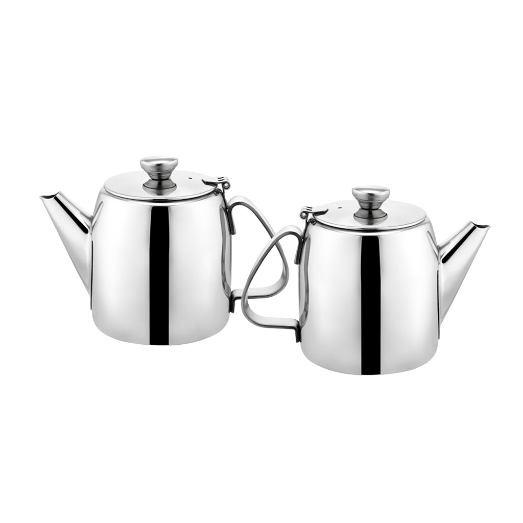 2 Stainless Steel Cold Water Coffee Pot Teapot Jug Kettle Pitcher 500ml