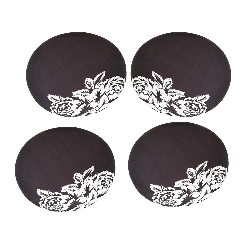 4xFashionable Bar Stool Cover Round Lift Chair Seat Sleeve Salon Style_13
