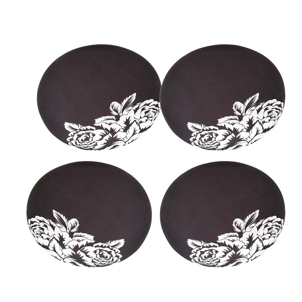 4xFashionable Bar Stool Cover Round Lift Chair Seat Sleeve Salon Style_13