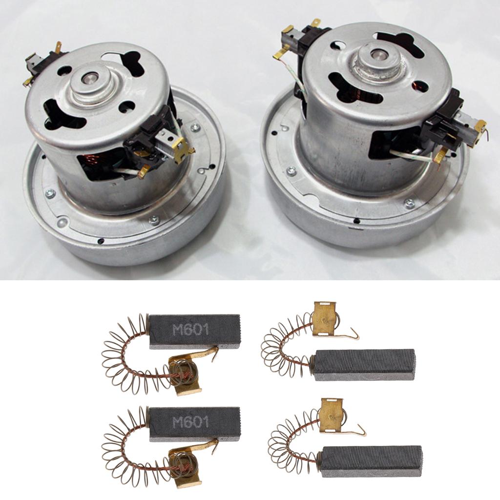 2 Pair Carbon Brushes For Electric Motors Replacement