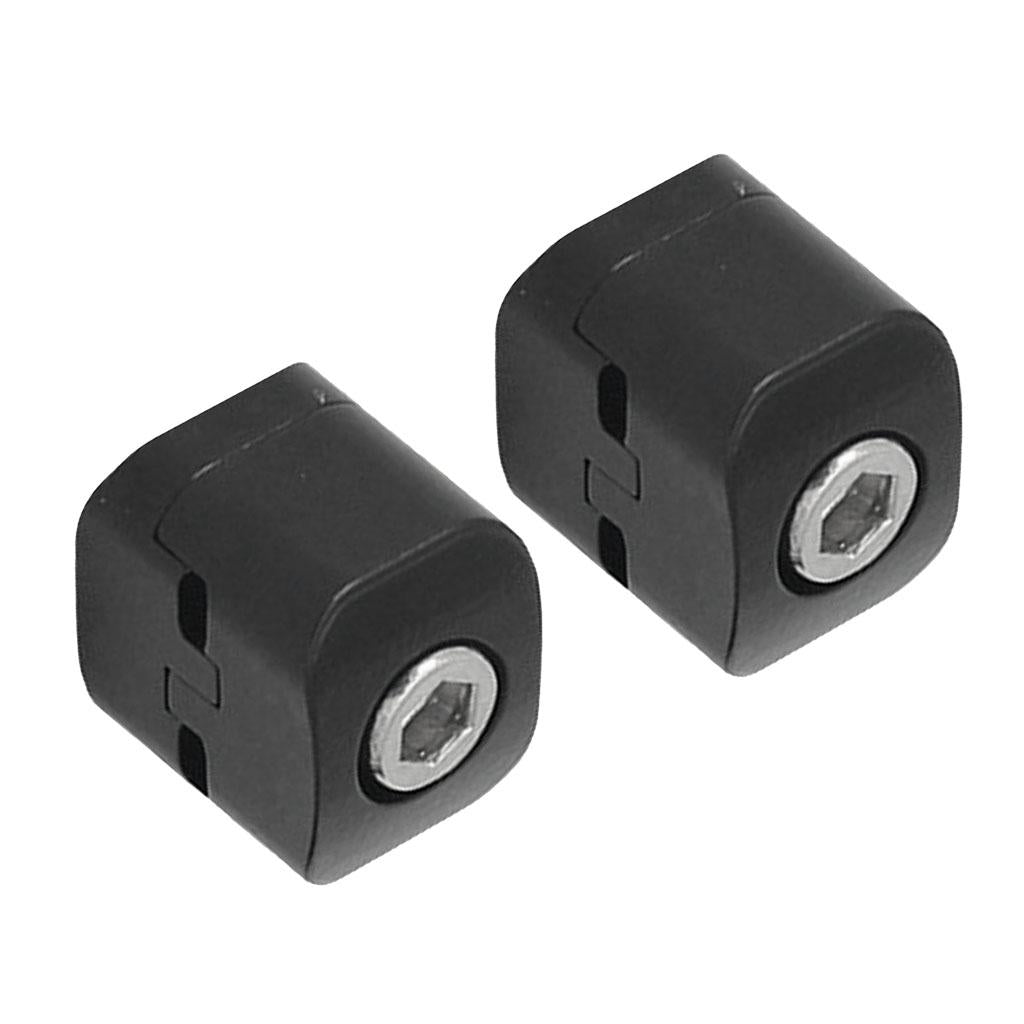 2 Pieces Archery Drop Away Arrow Rest Clamp Buckle Fastener Clip Black