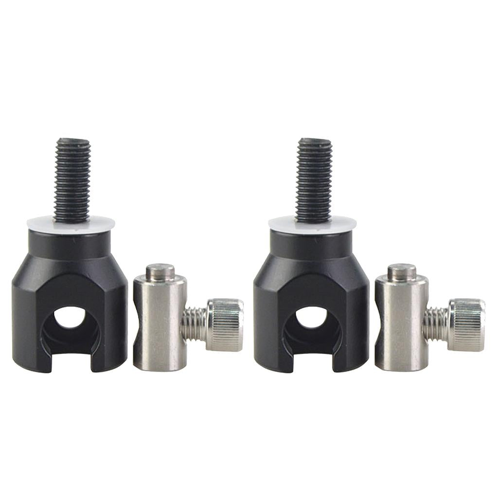 2 Pieces Aluminum Archery Bow Quick Disconnect Stabilizer Bar Bow Hunting