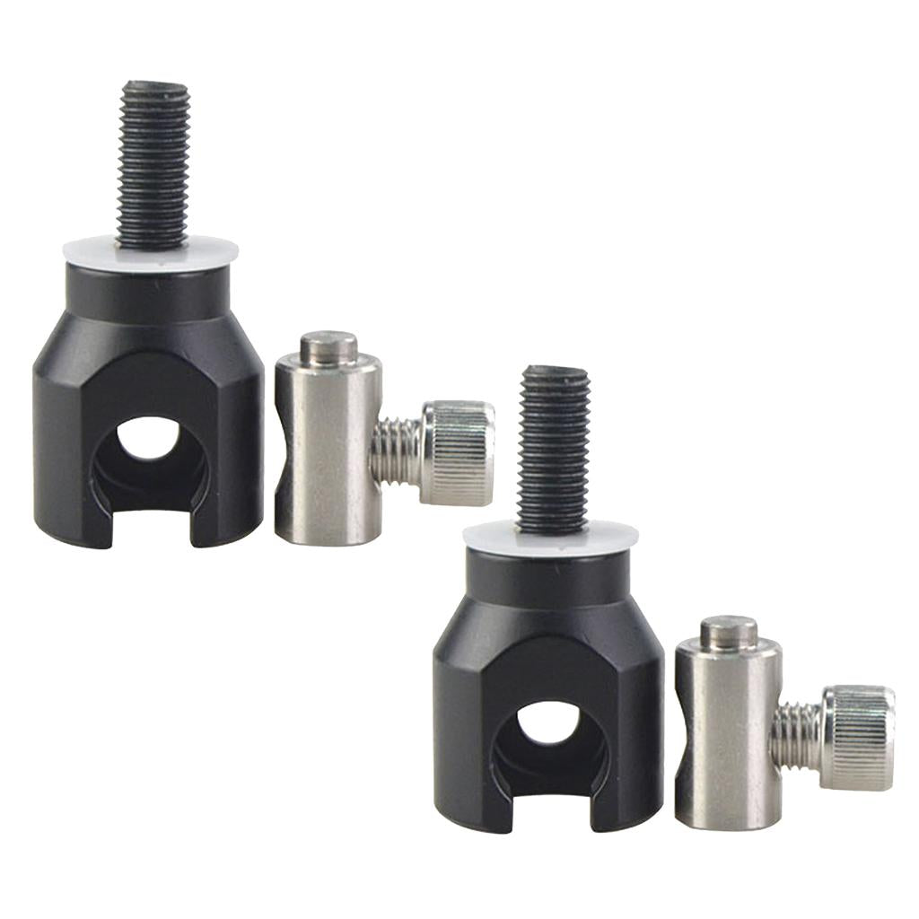 2 Pieces Aluminum Archery Bow Quick Disconnect Stabilizer Bar Bow Hunting