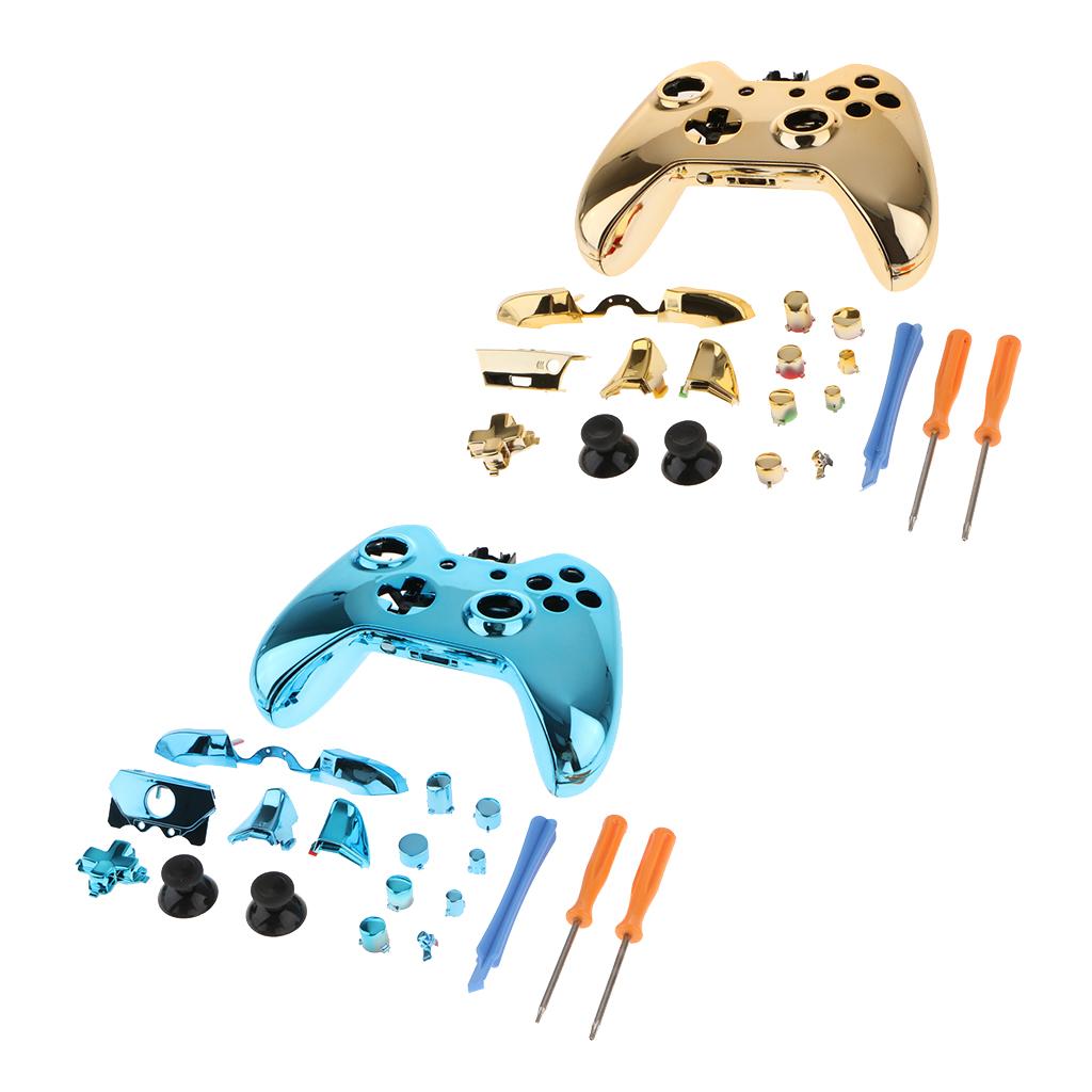 2x Full Shell Kit Replacement Cover Case Skin Set for One Controllers