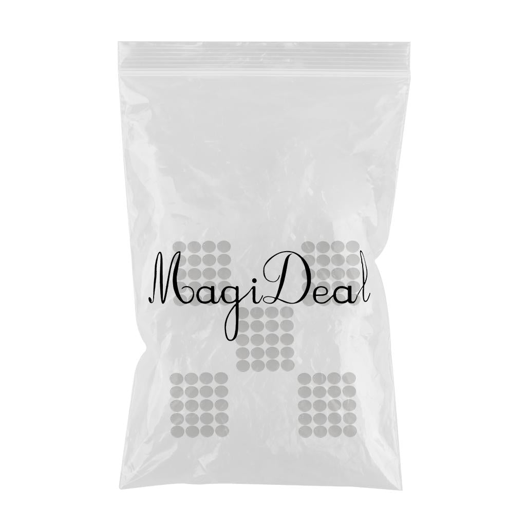 100x Round Stainless Steel Tag Findings Pet Identification label Blank 20mm