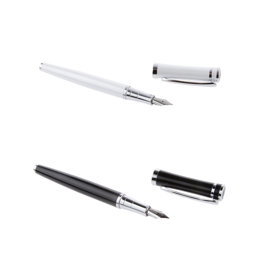 2Pcs BAOER 3035 Hooded Iraurita Nib Fountain Pen Writing Pen Collectibles