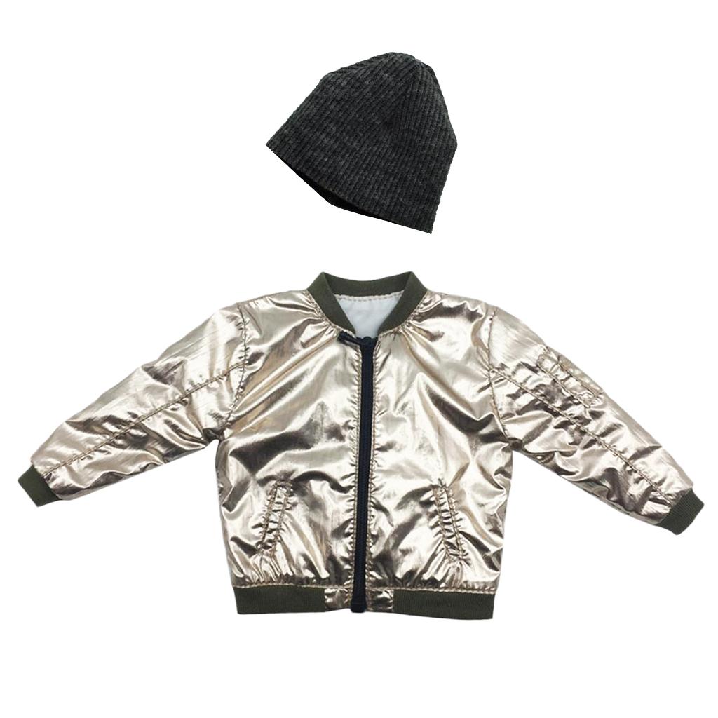 1/6 Scale Men Jacket Coat Clothing &Cap Hat for 12'' Male Action Figure Body