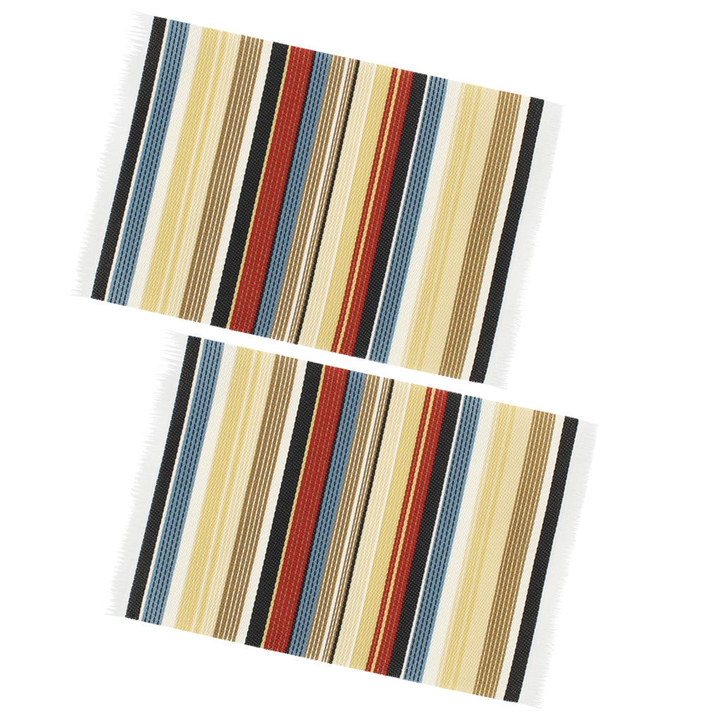 1/12 Striped Woven Rug Floor Carpet Dolls House Furniture Miniatures