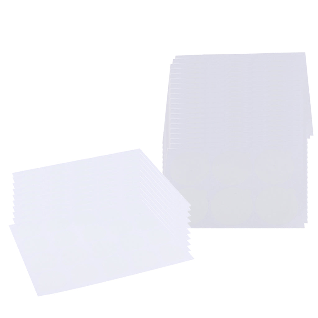4Pcs Disposable Eyelash Extension Safe Adhesive Holder Pallet Sticker Pads