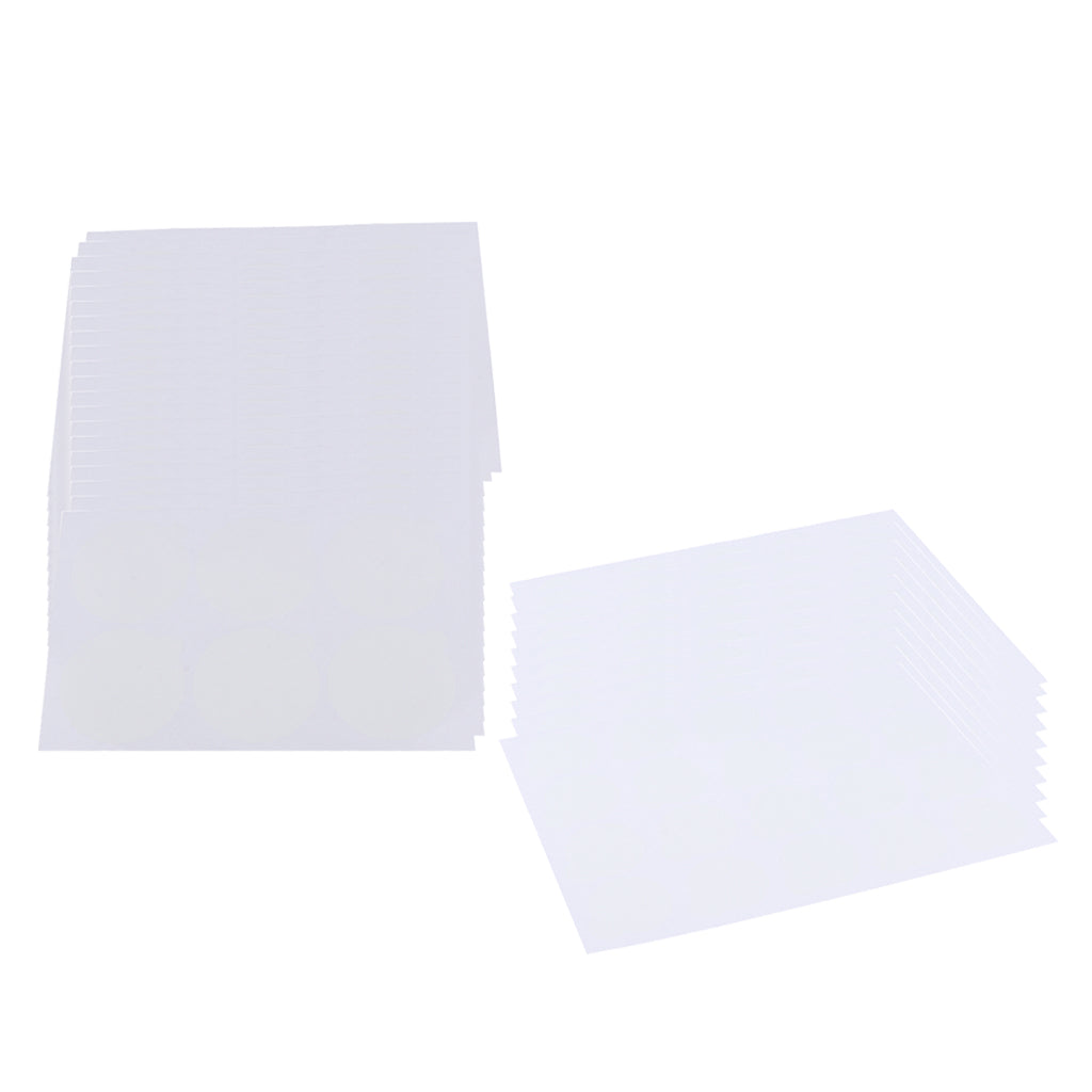 4Pcs Disposable Eyelash Extension Safe Adhesive Holder Pallet Sticker Pads