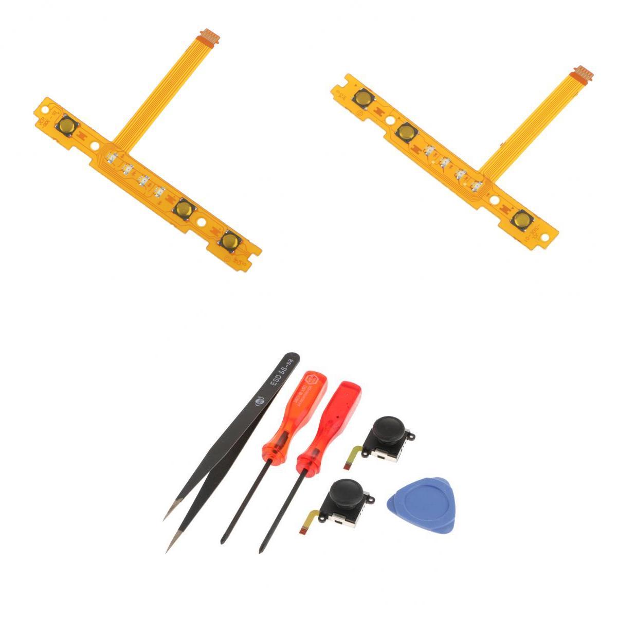 2x 3D L/R Analog Stick + SL SR Button Flex Cable for Nintendo Switch Joy-con