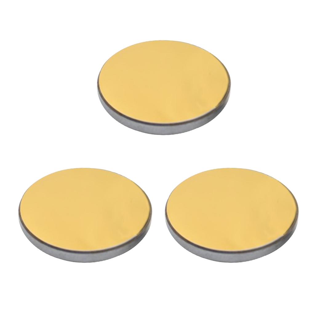 3x Gold Coated Si Reflection Mirror for CO2 Laser Engraving Cutter 20mm