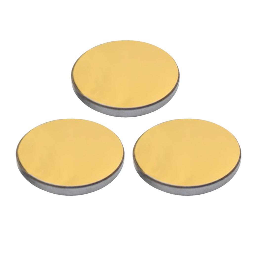 3x Gold Coated Si Reflection Mirror for CO2 Laser Engraving Cutter 20mm