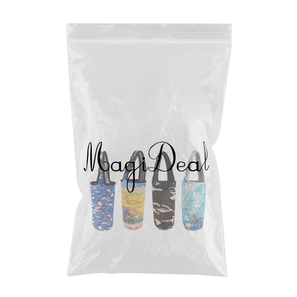4Pcs Tumbler Carrier Holder Pouch For 30oz Vacuum Travel Insulated Mug Color 3
